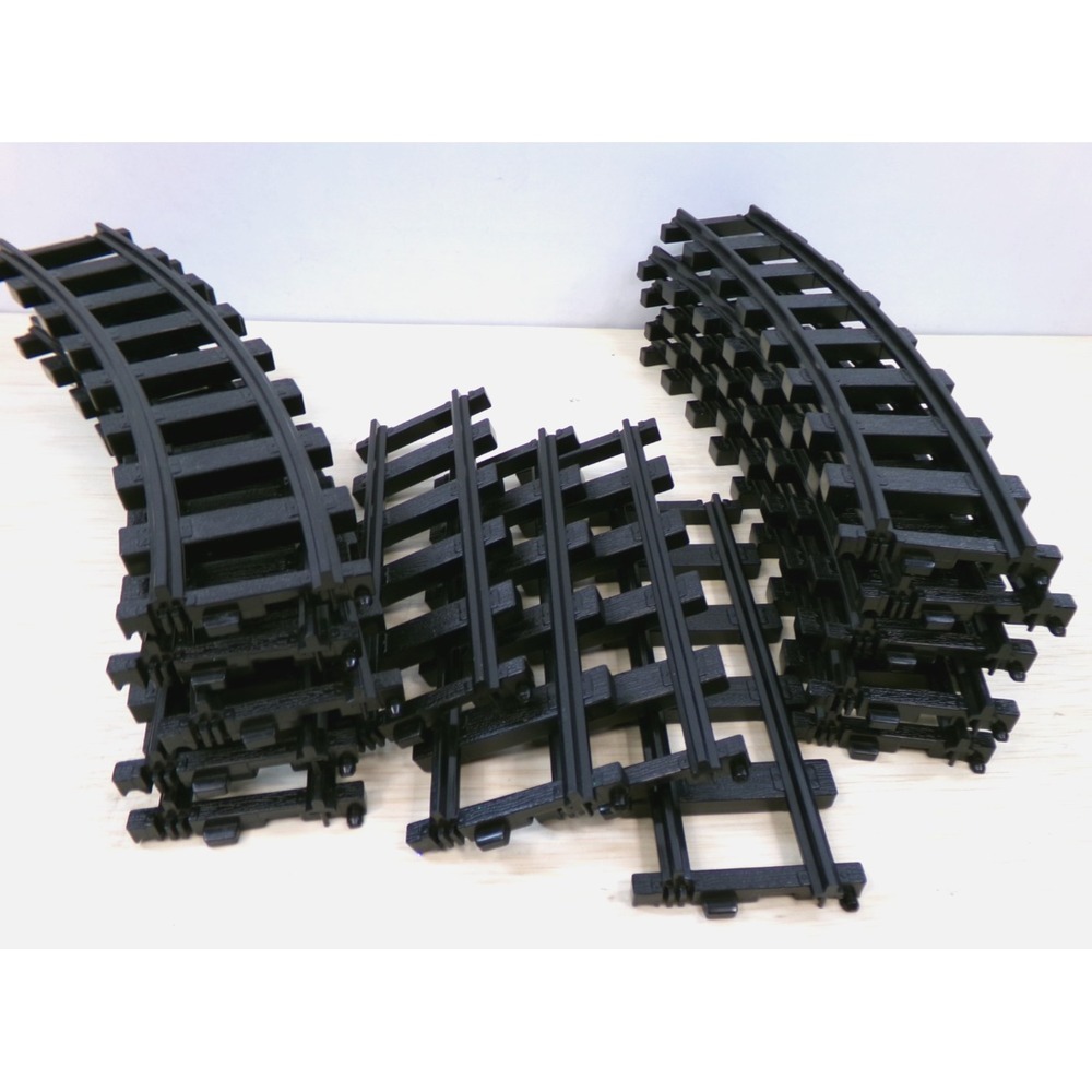 Lionel Trains Ready to Play G Gauge Curved & Straight Track Plastic Lot of 14